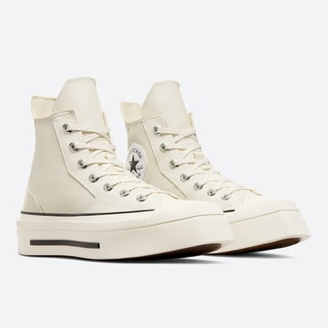 【CONVERSE】CHUCK 70 DE LUXE SQUARED 1970 HI 高筒 休閒鞋 厚底鞋 男鞋 女鞋 白色-A06436C
