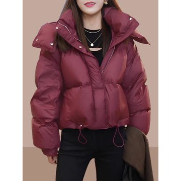 2026秋冬季新款女士棉衣羽絨棉服外套棉襖小個子短款加厚面包服潮