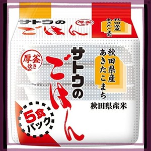 サトウのごはん 秋田県産あきたこまち 200G 5食パック×8個