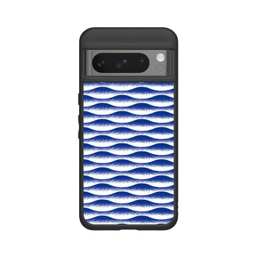 Pixel 8 Pro SolidSuit 黑 - Ocean Collection: Let's Sea 海洋系列：一路向海 - 海波交響（風起）