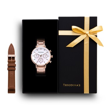 [可選色]限定禮盒Orpheus[小錶面]腕錶+替換錶帶2入組