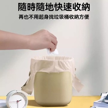 迪索倫背心桌面垃圾袋車載家用手提式加厚大號廚房課桌清潔塑料袋垃圾袋