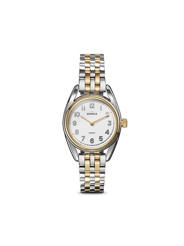 Shinola - Derby 30.5mm - women - stainless steel/Sapphire Crystal - One Size - Silver