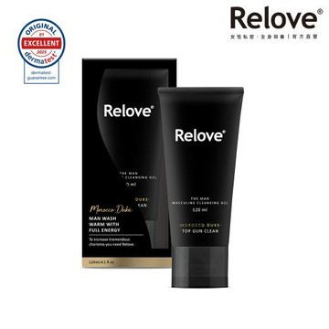 Relove 男性專用私密潔淨凝露-120ml
