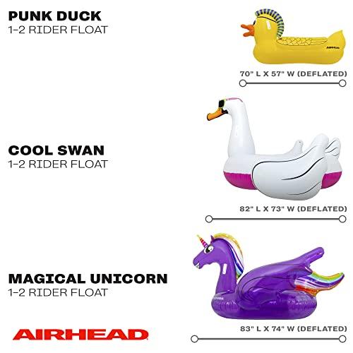 Airhead Cool Swan Inflatable Pool Float