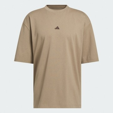 Adidas 愛迪達 Adidas Tee KR2094 男女 T恤 運動上衣 休閒短袖 卡其 純棉