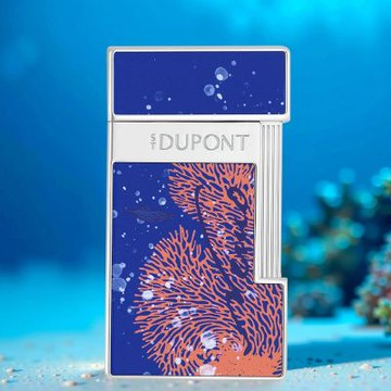 S.T.Dupont 都彭 海底兩萬里 Slimmy 皇家藍漆面打火機 1212購物節 送禮推薦 028053