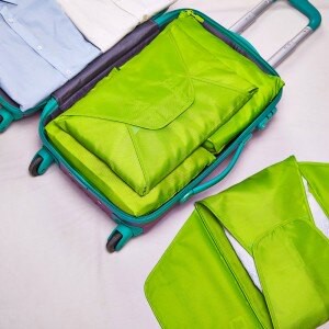 男女出差旅行旅游褲子收納包 衣服防皺收納袋 西褲休閑褲整理袋