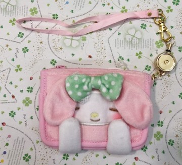 【震撼精品百貨】My Melody_美樂蒂~Sanrio 美樂蒂票夾零錢包-#01411