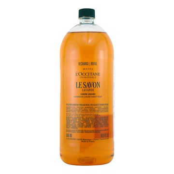 《LOCCITANE 歐舒丹》乳油木薰衣草潔手液式皂補充瓶 500ML