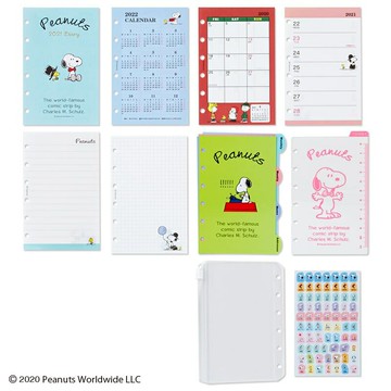 【震撼精品百貨】2021年曆 史奴比Peanuts Snoopy 三麗鷗 記事手帳/年曆/行事曆/日誌/桌曆*57536 震撼日式精品百貨
