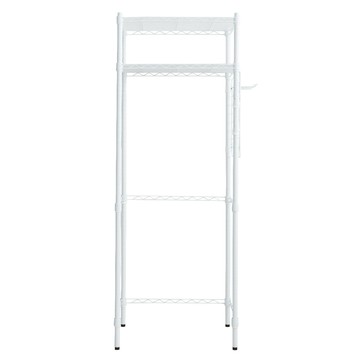 【dayneeds】輕型60X45X180公分冰箱架(含PP板+掛勾)白色