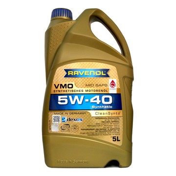 RAVENOL VMO 5W40 合成機油 5L