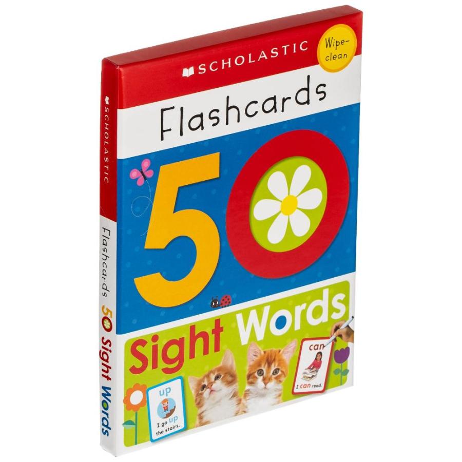 Sight Words Flashcards: Wipe Clean (Scholastic Early Learners)