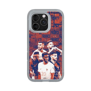 iPhone 16 Pro AirX 流變灰 - FFF - France National team - Pattern
