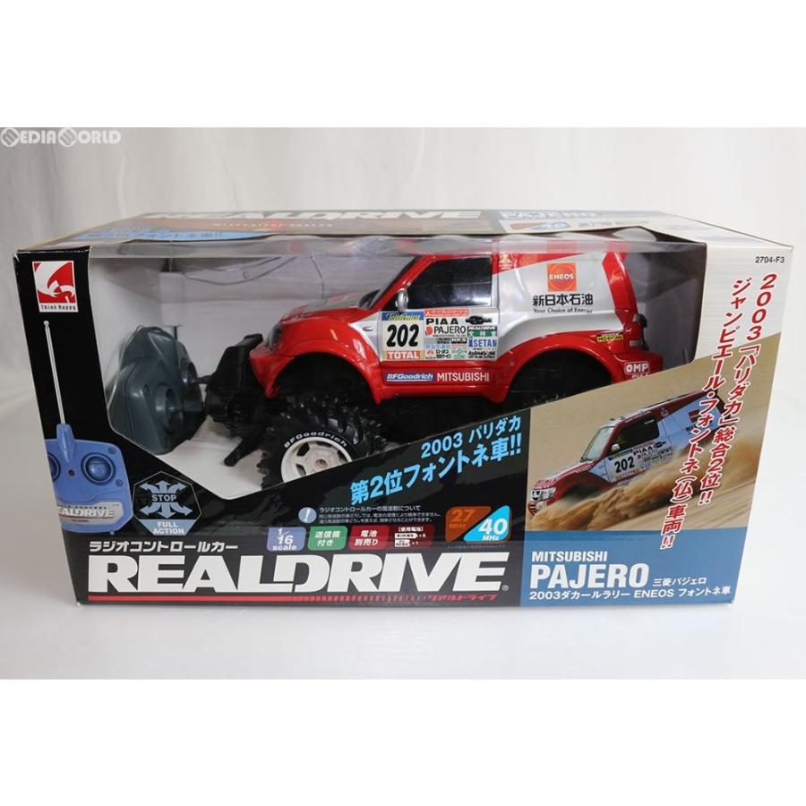 中古即納』{TOY}1/16 リアルドライブ 三菱パジェロ 2003 ダカールラリー ENEOS フォントネ車 RCカー 完成トイ(2704-F3)  シー・シー・ピー(20030705) | LINEブランドカタログ