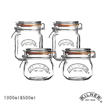 KILNER 多功能扣式密封罐 4入組