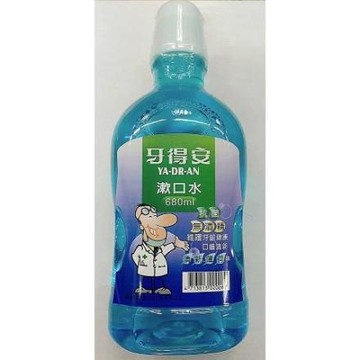 牙得安 漱口水(薄荷味) 680ml