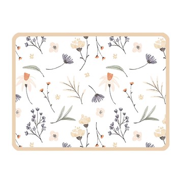 ANTIAN 矽藻泥廚房瀝水墊 吸水速乾 防滑隔熱  茶花橙  1個  50 x 40cm