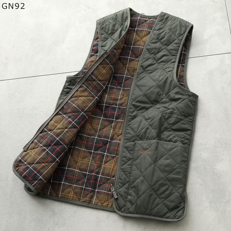 Barbour バブアー キルティング ベスト MLI0001 QUILTED WAISTCOAT ZIP