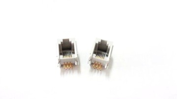 電話座 pcb式 6p6c  10入
