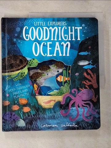 【書寶二手書T9／少年童書_T19】Goodnight Ocean (Little Explorers)_Becky Davies; Carmen Saldana