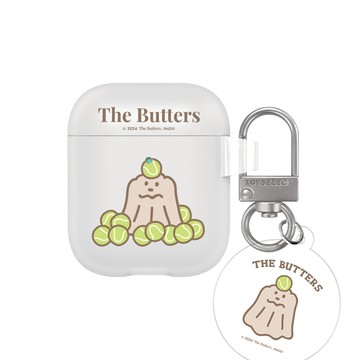 【品牌聯名】The Butters網球可露露強悍防摔AirPods保護套(附吊飾)