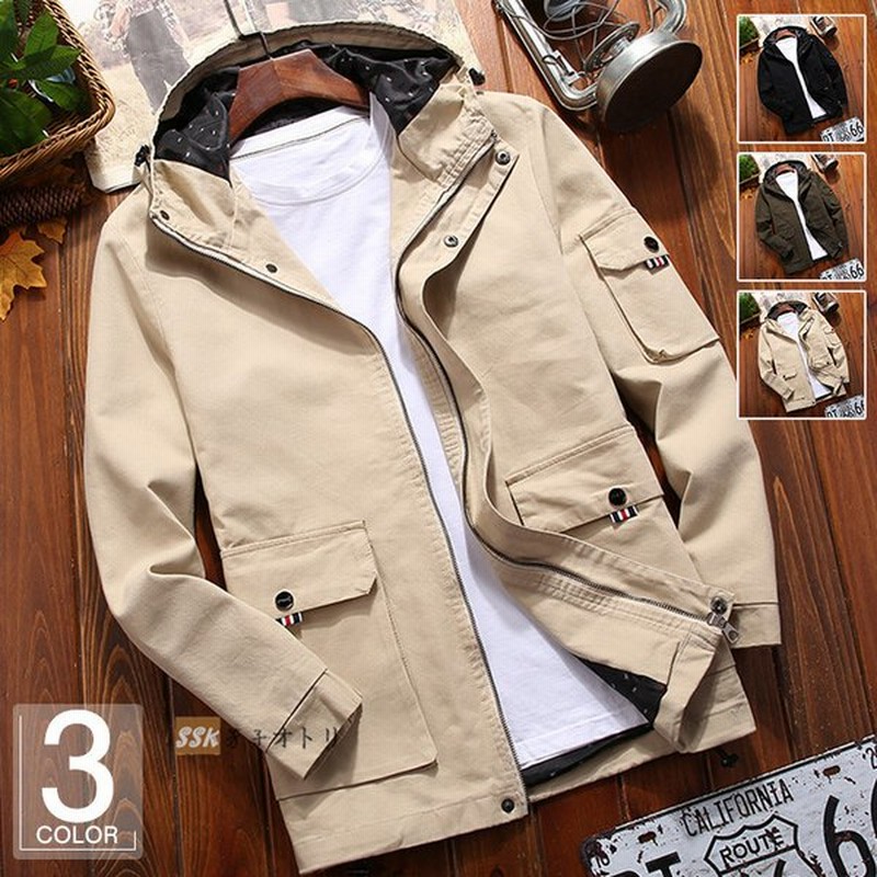 ミリタリージャケット メンズ アウター ブルゾン アウトドア マウンテンパーカー 秋服 冬 メンズファッション 通販 Lineポイント最大0 5 Get Lineショッピング