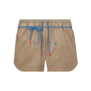 Nike x Off-White 尼龍短褲 卡其藍 DN1703-247