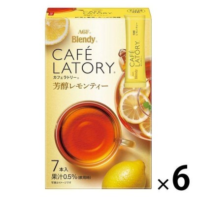 AGF ブレンディカフェラトリー スティック 芳醇レモンティー 7本 通販