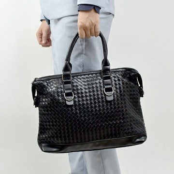 公事包 質感皮革編織包【NZBA26】