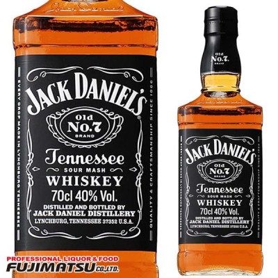 Jack Daniel Distillery ジャックダニエル ブラック Old No.7 700ml