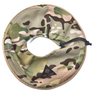 OWL CAMP 露營燈罩 直徑25cm  多地迷彩  1個