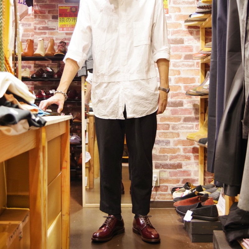 WHEEL ROBE PLAIN TOE DERBY ウィールローブ 15075 バーガンディー