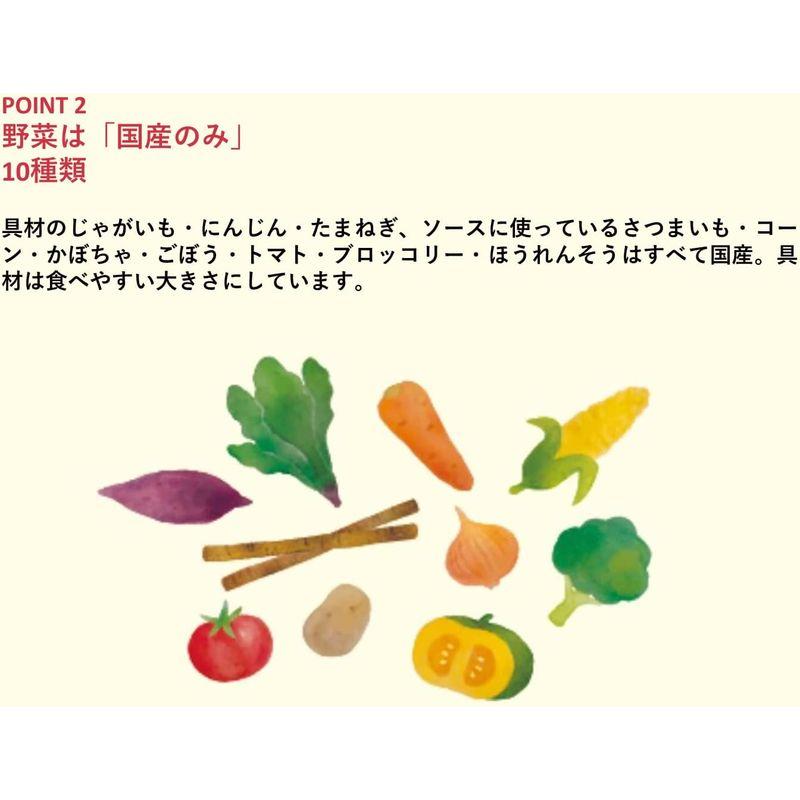 大塚食品こどものためのボンカレー 130g ×10個 レンジ調理対応