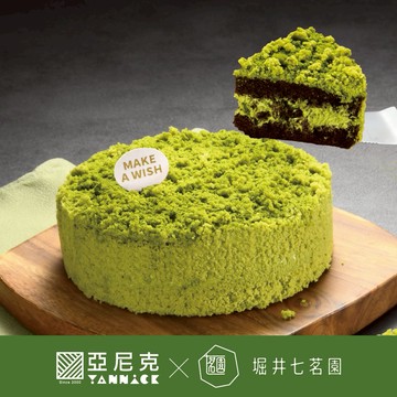 【亞尼克】宇治抹茶黑酷曲6吋蛋糕｜宇治抹茶奶霜ｘOREO酥餅