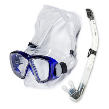 V.DIVE Combo 威帶夫潛水精品組-TC202B 透明藍