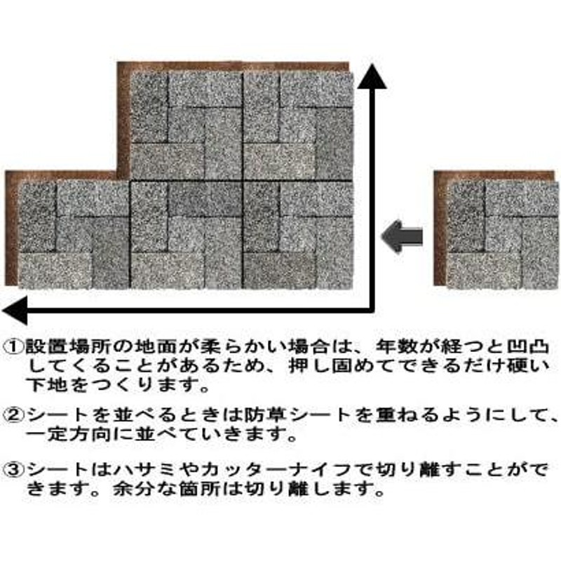 溶岩石 黒 防草シート 石 天然石 雑草対策 タイル 庭 置くだけ diy