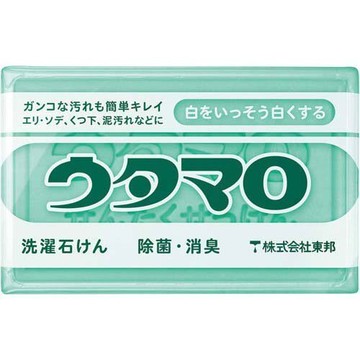 日本進口 東邦 Utamaro 衣物髒汙.除菌消臭 魔法家事皂 133g