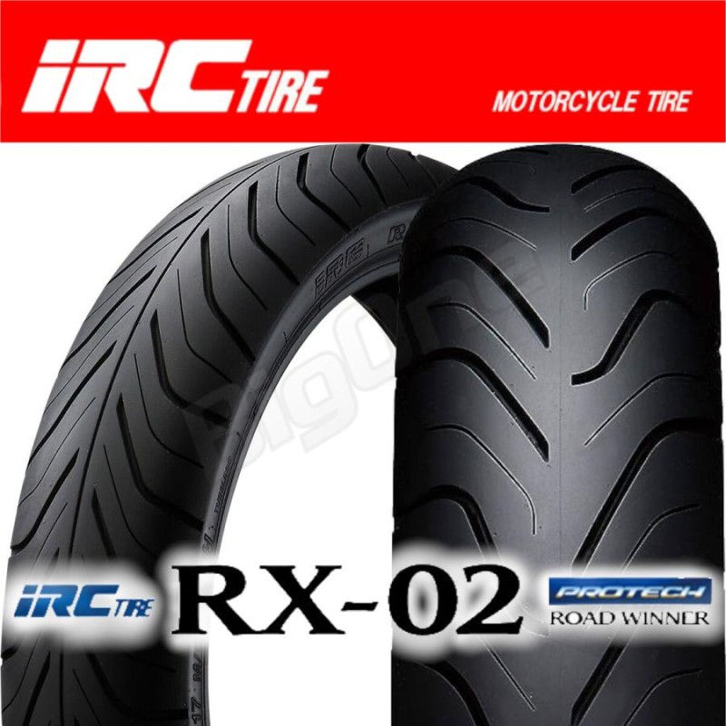 IRC RX-02 前後Set CBR250R CBR250F GSX-R250 100/80-17 M/C 52H TL 