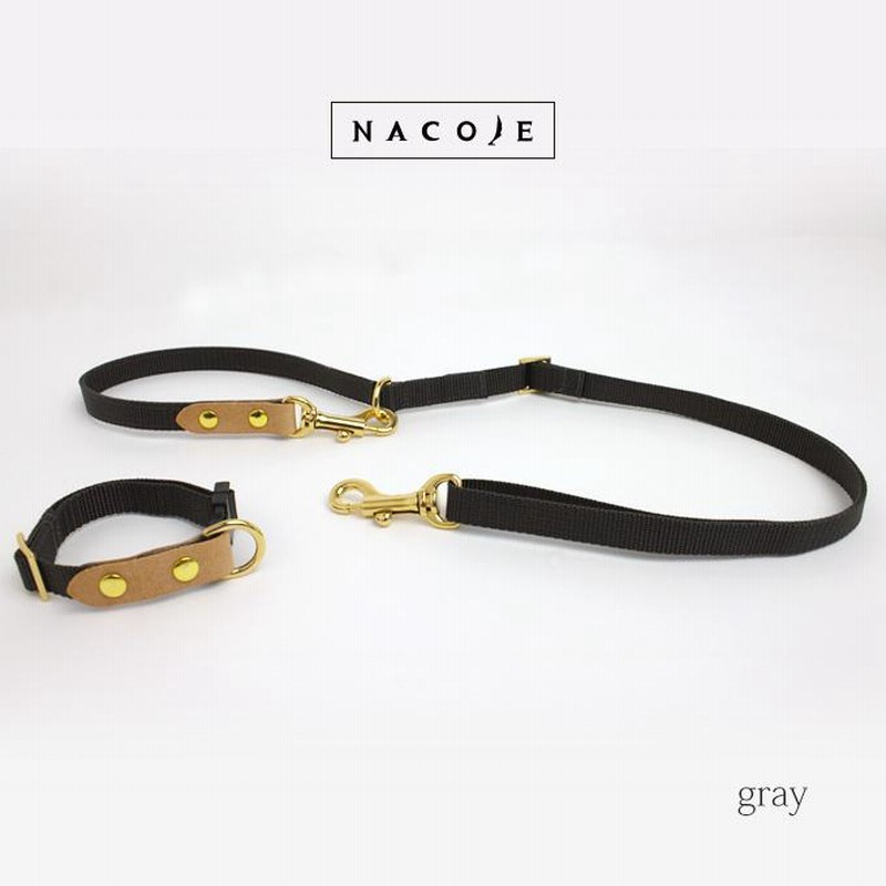 送料無料 お名前無料刺繍 リード 首輪 セット おしゃれ 革 名前入り 犬 犬用 小型犬 中型犬 散歩 ブランド 刺繍 日本製 ナコル 通販 Lineポイント最大get Lineショッピング