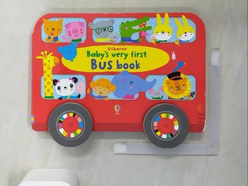 【書寶二手書T1／少年童書_UAG】Baby's Very First Bus Book (造形硬頁書)_菲奧娜·瓦特；斯特拉巴格特