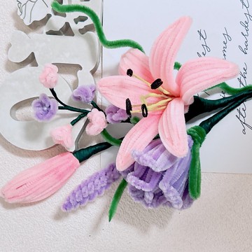 【手工訂製】百合玫瑰花束 祝福花束 滿滿祝福花禮