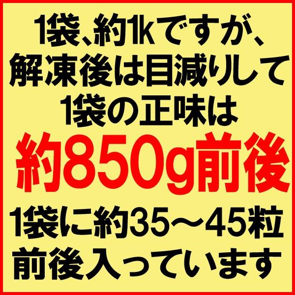 海鮮 グルメ牡蠣 かき 広島県産 (特産品 名物商品) 広島 カキ 2kg(1kg(正味850g)×2袋) 広島産 送料無料