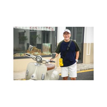 爸爸中年純棉寬松半袖老人夏裝