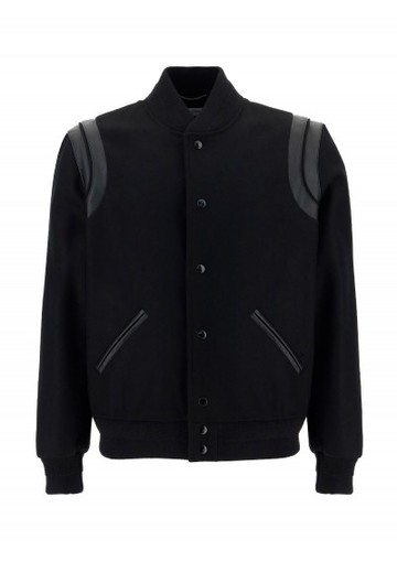 Saint Laurent - Teddy Parka Coat - Mens - Black