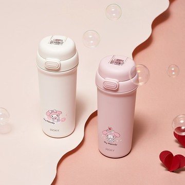 【WOKY 沃廚】WOKY X SANRIO All-P輕芯鈦瓷雙飲保溫瓶500ml