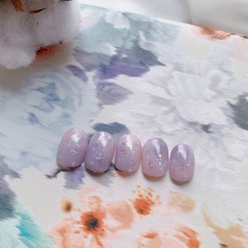 夢幻星空 指甲貼片/凝膠指甲/訂製美甲貼片 NA 9