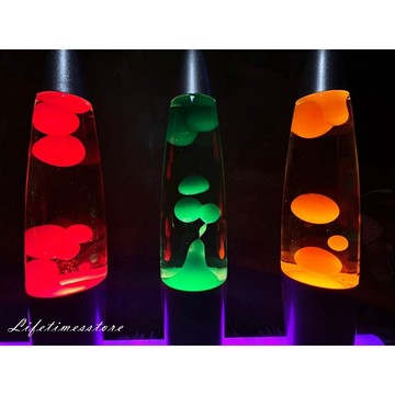 【時光生活】現貨 LAVA LAMP 13吋美式熔岩燈超多顏色浪漫效果房間布置融蠟燈創意水蠟漂浮熔岩燈蠟球蔥燈水母燈迷幻