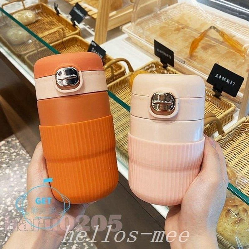 コーヒーカップ保冷保温車用タンブラーマグボトル魔法瓶お茶ミルク水筒直飲み蓋付きステンレス製コップ通勤白黒オフィス持ち歩きマグカップ 通販 Lineポイント最大0 5 Get Lineショッピング